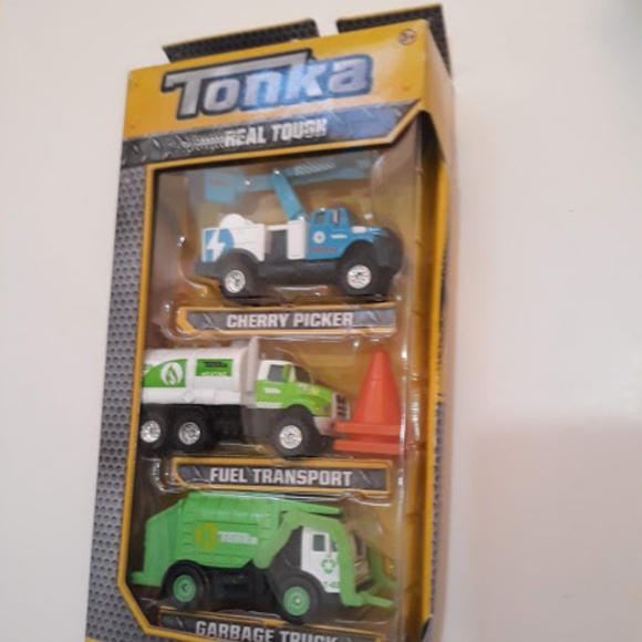 tonka real tough garbage truck